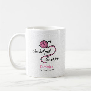 Mug Crochet Rose Rapide, Mourir Chaud