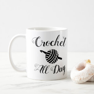 Mug Crochet toute la journée ・ Fil Ball & Hook Crafts