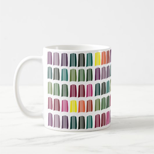 Mug Crochet Tricot coloré Fil (Gauche)