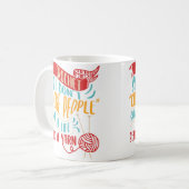 Mug Crochet Yarn Quilting Knitting Crocheting For Croc (Devant gauche)