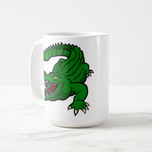 Mug crocodile cartoon  (Devant gauche)