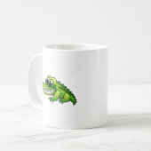 Mug Crocodile de bande dessinée (Devant gauche)
