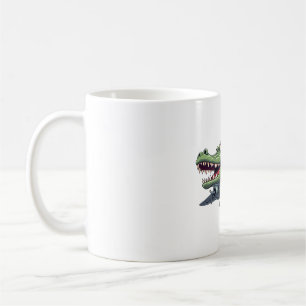 Mug Crocodile de Bombardino — Les dents d'abord, les q
