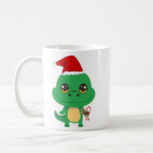 Mug Crocodile de Noël mignon