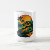 Mug Crocodile d'été sans fin - Rétro (Centre)