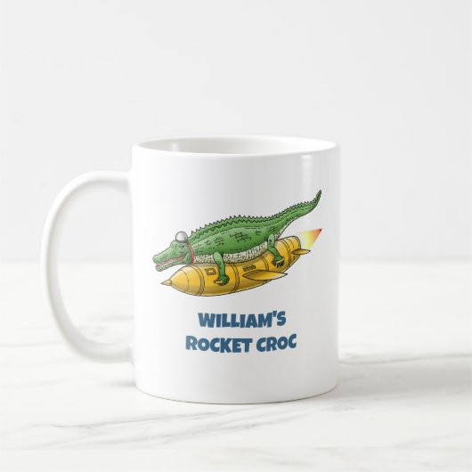 Mug Crocodile Fusée (Gauche)