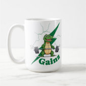 Mug Crocodile Gainz Gym | Exercice de musculation (Gauche)