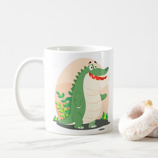 Mug Crocodile mignon (Avec donut)
