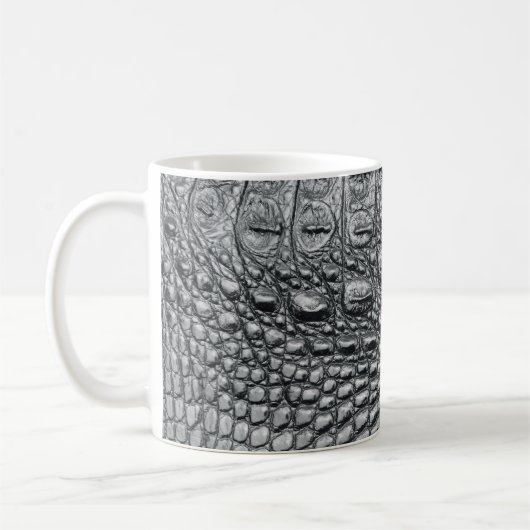 Mug Crocodile Noir : Météo Noire Mystique (Gauche)