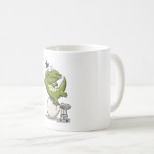 Mug Crocodile sortant d'un œuf (Devant droit)