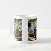 Mug crocodile "tous ceux qui sourient ne sont pas amis (Devant gauche)