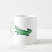Mug Crocodile vert (Devant gauche)