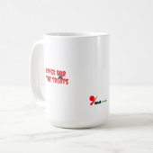 Mug Crocs pour les friandises – Création drôle d'Hallo (Devant gauche)