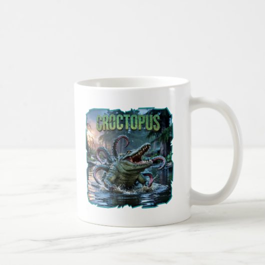 Mug Croctopus Photographie Combo Créature Drôle (Droite)
