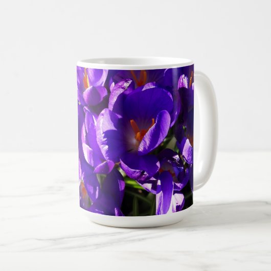 MUG CROCUS DE PRINTEMPS (Devant droit)