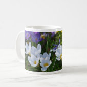 Mug Crocus frais de différentes couleurs (Devant gauche)