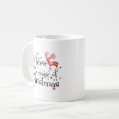 Mug Croire à la magie de Noël (Devant gauche)