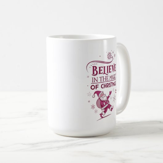 Mug Croire à la magie de Noël (Devant droit)