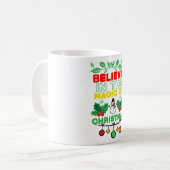 Mug Croire à la magie de Noël (Devant gauche)