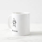 Mug Croire à trois yeux bot (Devant gauche)