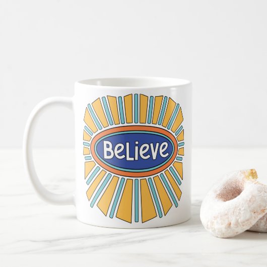 Mug Croire - Avoir foi (Avec donut)