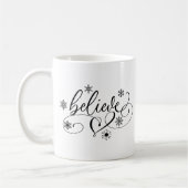 Mug Croire Calligraphie Noël (Gauche)