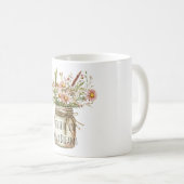 Mug Croire Fleurs de rêve dans un pot (Devant droit)