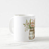 Mug Croire Fleurs de rêve dans un pot (Devant gauche)