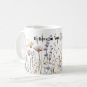 Mug Croire Fleurs Sauvages (Devant gauche)