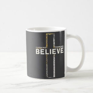 Mug Croire Jésus Croix Foi Religieuse Chrétiens Hommes