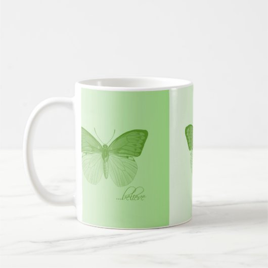 Mug Croire la chaux papillon (Gauche)