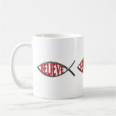 Mug Croire Poisson- Rouge (Gauche)