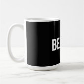 Mug CROIRE Typographie Gras Design Motivationnel (Gauche)