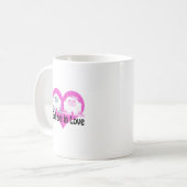 Mug Crois en l'Amour ! Cute Yetis (Devant gauche)