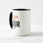 Mug Crois en ta musique inspirante (Devant gauche)