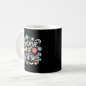 Mug Crois en toi-même Floral (Devant gauche)