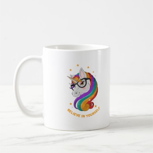 Mug Crois En Toi-Même Unicorne (Gauche)