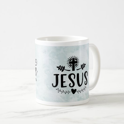 Mug Crois Jésus (Devant droit)