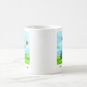 Mug "Crois l'Impossible" Fille avec des cerfs-volants (Centre)