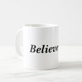 Mug Crois-moi ! Citer la Musique blanche (Devant gauche)