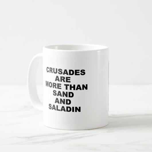 Mug Croisades Rage Musique (Devant gauche)