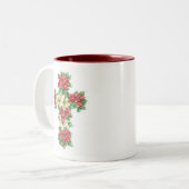 Mug croisé - Poinsettia (Devant gauche)