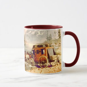 Mug CROISEMENT de DILIGENCE de RIVIÈRE par SHARON