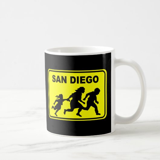 Mug Croisement de San Diego (Droite)