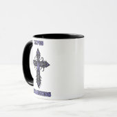 Mug Croisement/Sensibilisation...Lupus (Devant gauche)