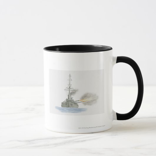 Mug Croiseur cuirassé britannique (Droite)