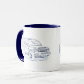 Mug Croiseur des FJ de jouet (Devant gauche)