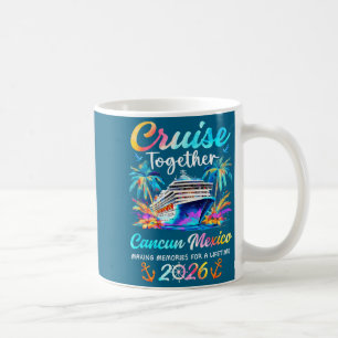 Mug Croisière à Cancun 2026 vacances en famille en cro