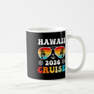 Mug Croisière à Hawaï 2026 Voyage de vacances Famille