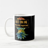 Mug Croisière à l'ananas renversé, subtil swingueur dr (Gauche)